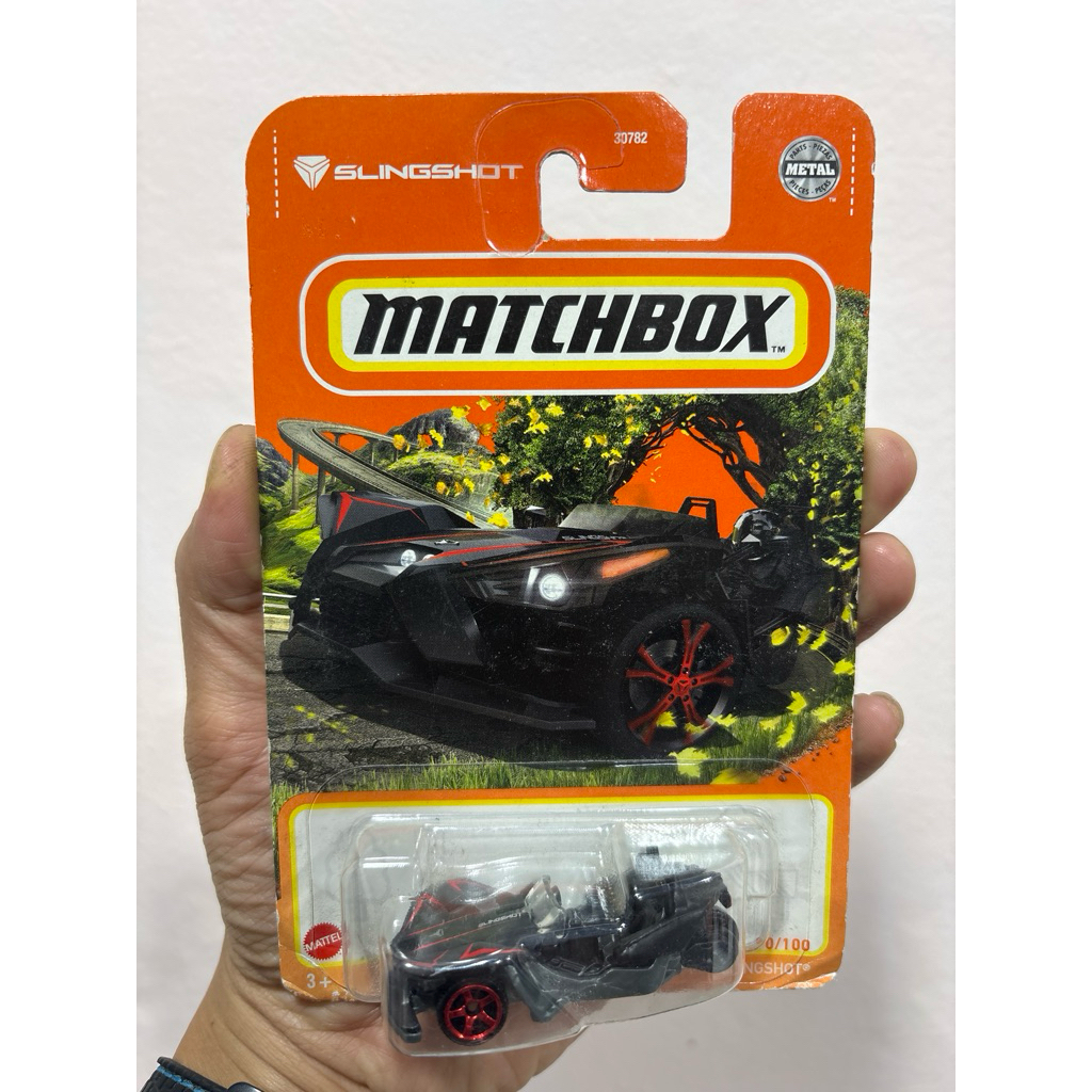 Matchbox Polaris Slingshot Black Hitam Mattel