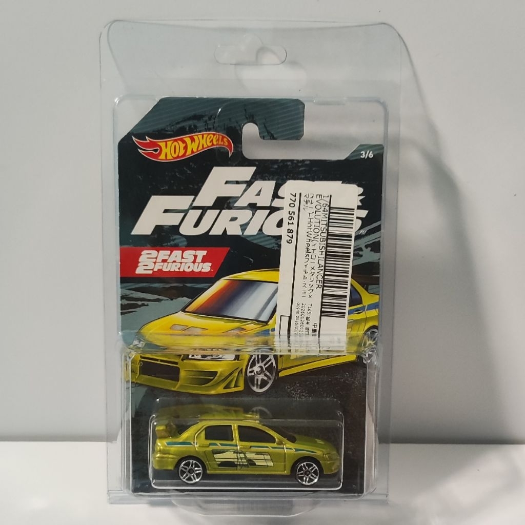 Hot Wheels Fast and Furious Mitsubishi Lancer Evolution