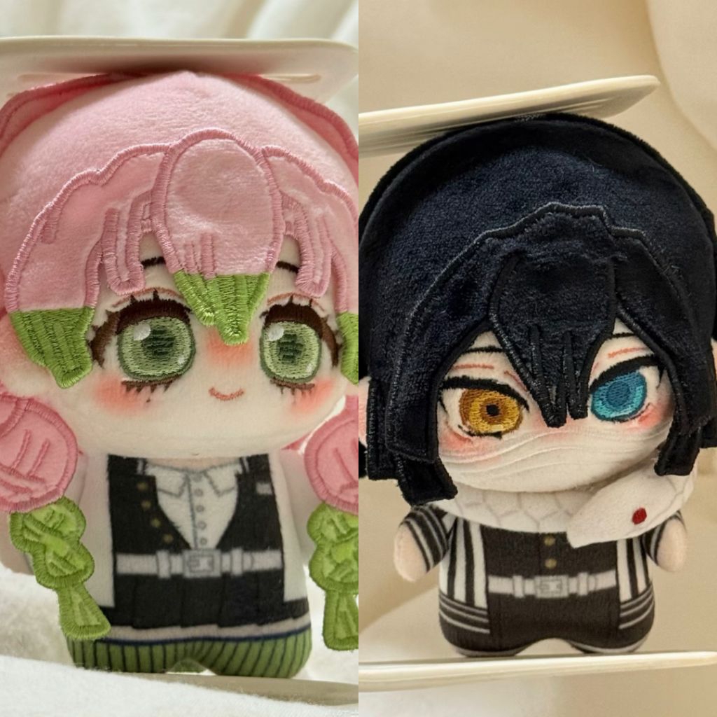 [PRE-ORDER] Plush Doll 10CM Iguro Obanai dan Kanroji Mitsuri