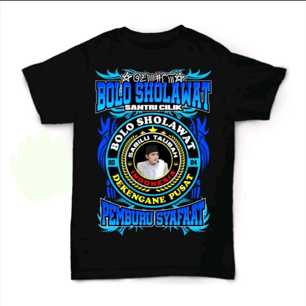 KAOS LENGAN PENDEK,BOLO SHOLAWAT
