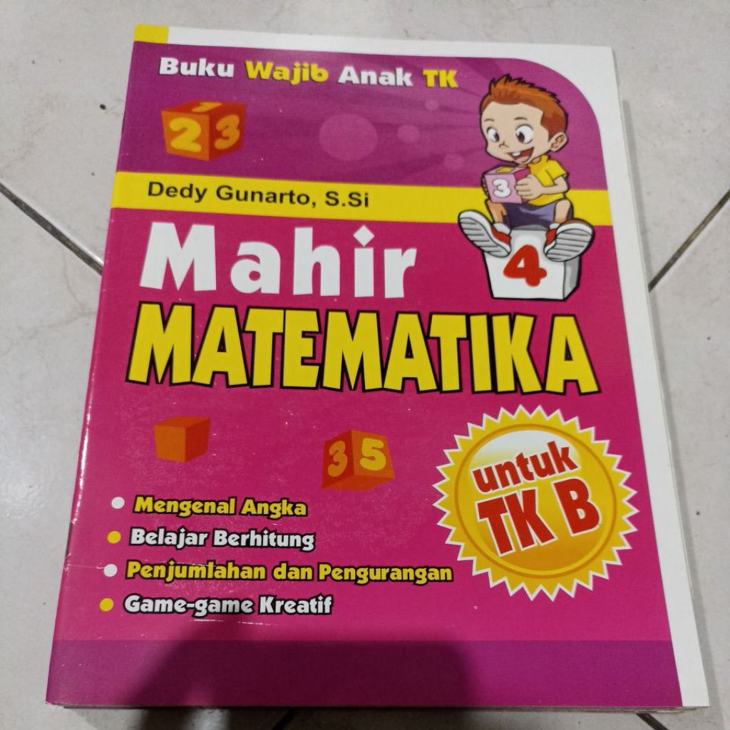 OBRAL BUKU MURAH ORIGINAL / BUKU ANAK / AKTIVITAS ANAK / MAHIR MATEMATIKA / UNTUK TK B / BEST SELLER