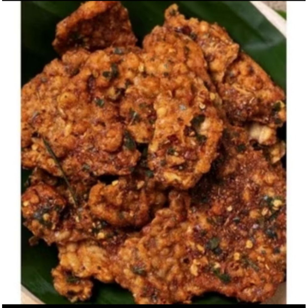 Keripik Tempe Crispy Pedas Daun Jeruk
