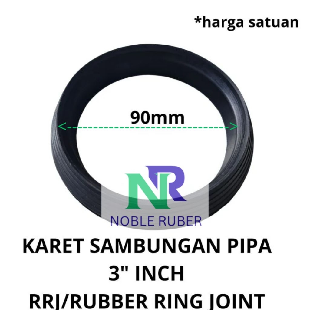 karet Ring Joint 6 Inch | Karet RRJ Pipa PVC Tebal & Presisi
