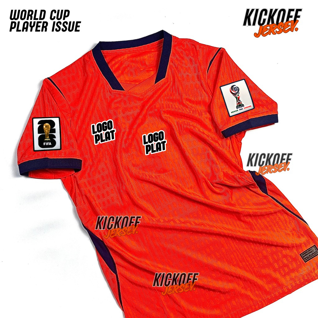 (PLAYER ISSUE) JERSEY PIALA DUNIA BELANDA HOME PI PLAYER ISSUE WORLD CUP 2026 2027