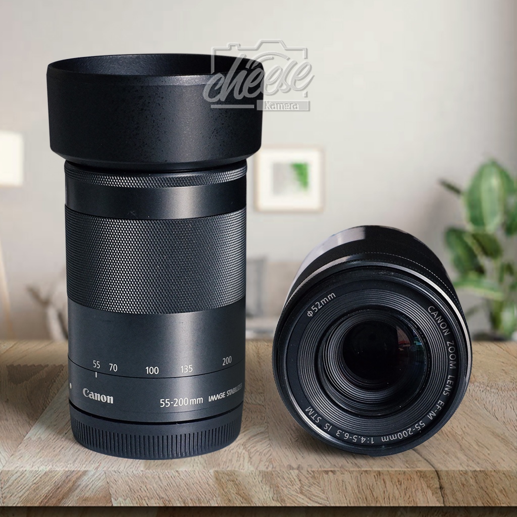 LENSA TELE CANON EFM 55-200MM FOR MIRRORLESS MULUS