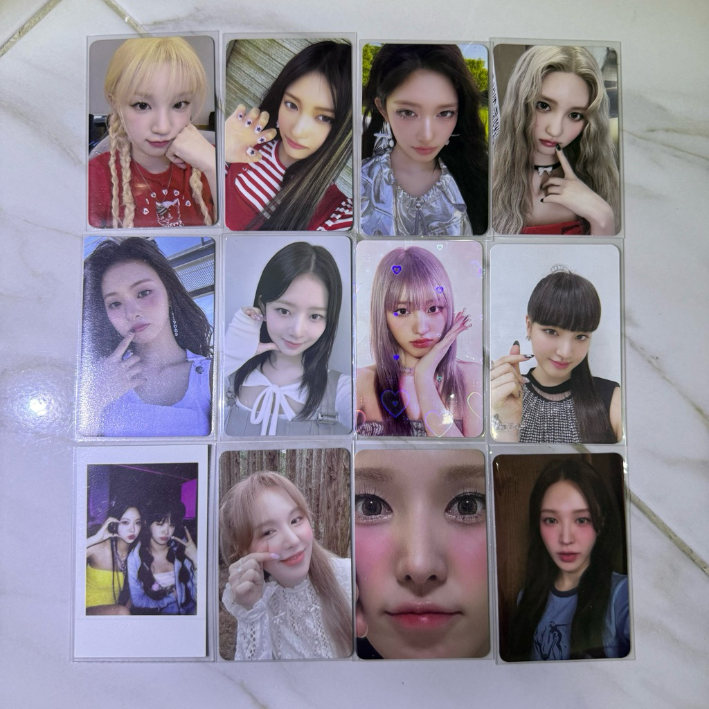 Official Photocard PC Rei IVE PC Liz IVE PC Gaeul IVE PC LEESEO IVE Papajohns Album After Like Empat
