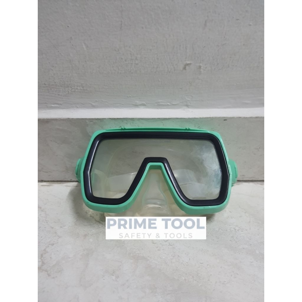 CUCI GUDANG  EXQUIS 6403 Kacamata Selam Diving 1 Kaca Diving Glasses