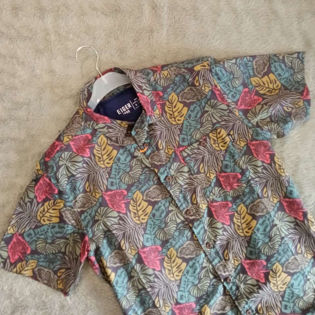 KEMEJA BATIK EIGER VENTURE TROPICAL SHIRT MOTIF