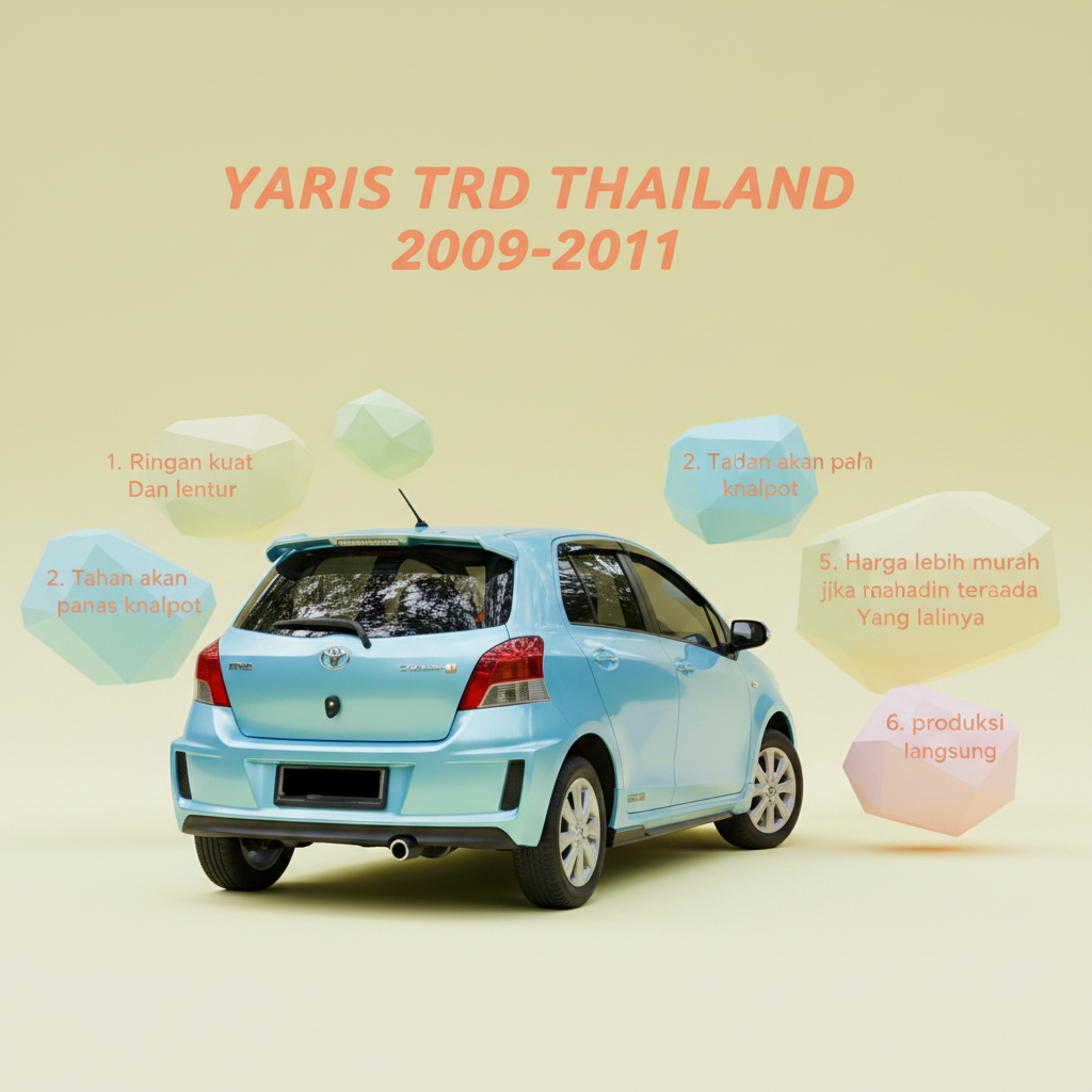 bodykit toyota Yaris BAKPAO 2009 2010 2011 bodikit yaris body kit yaris