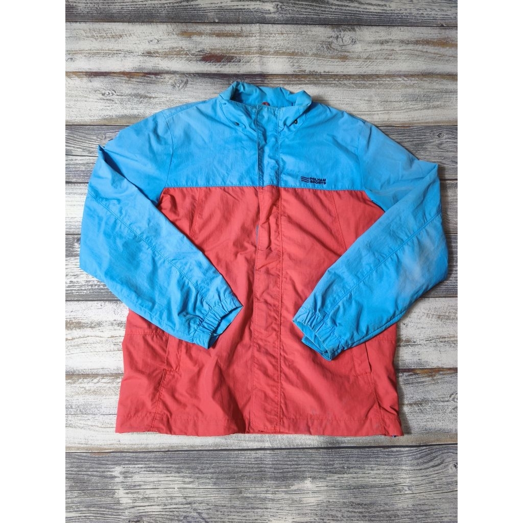 Jaket Polham Boston Retro Vintage Outdoor Windbreaker Jacket Waterproof Hiking Sport Hangout Branded