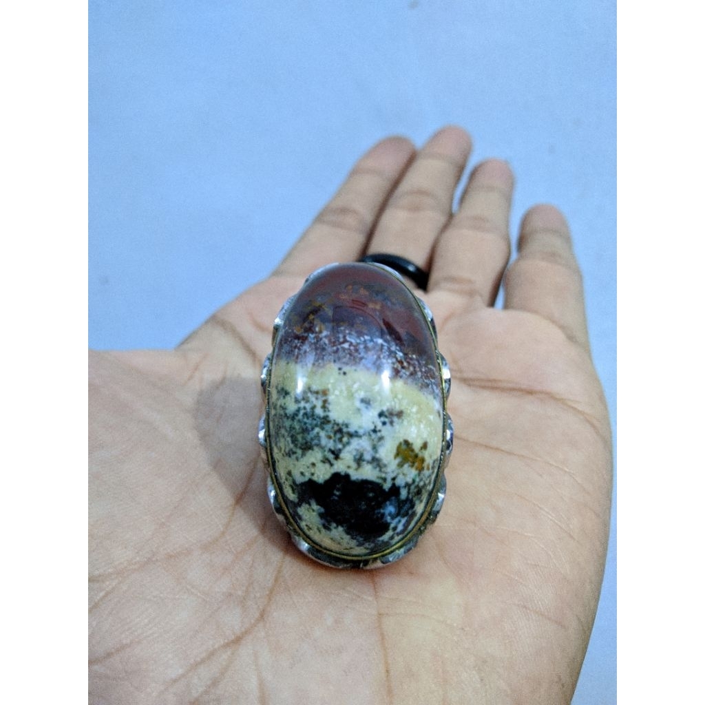 BATU AKIK PANCAWARNA GARUT SUPER BAGUS JUMBO