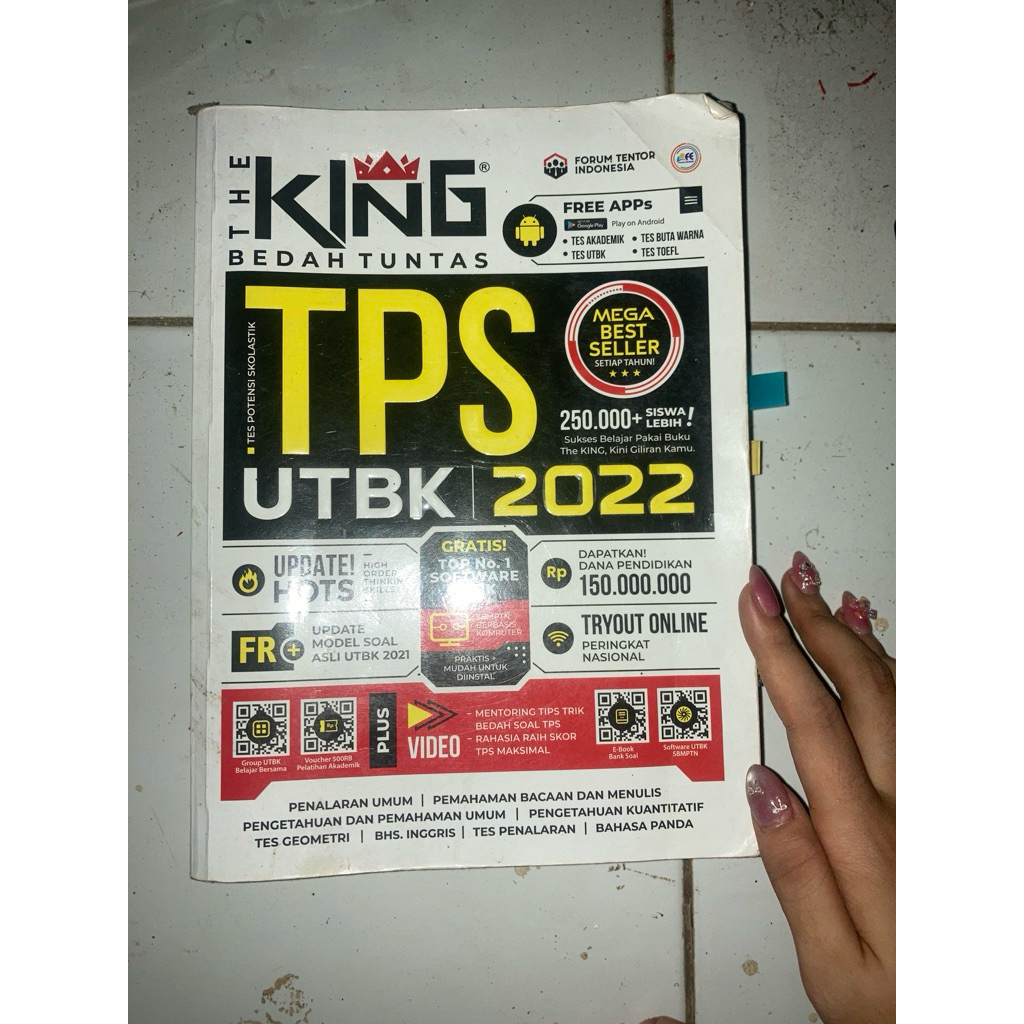 pl buku the king tps utbk 2022