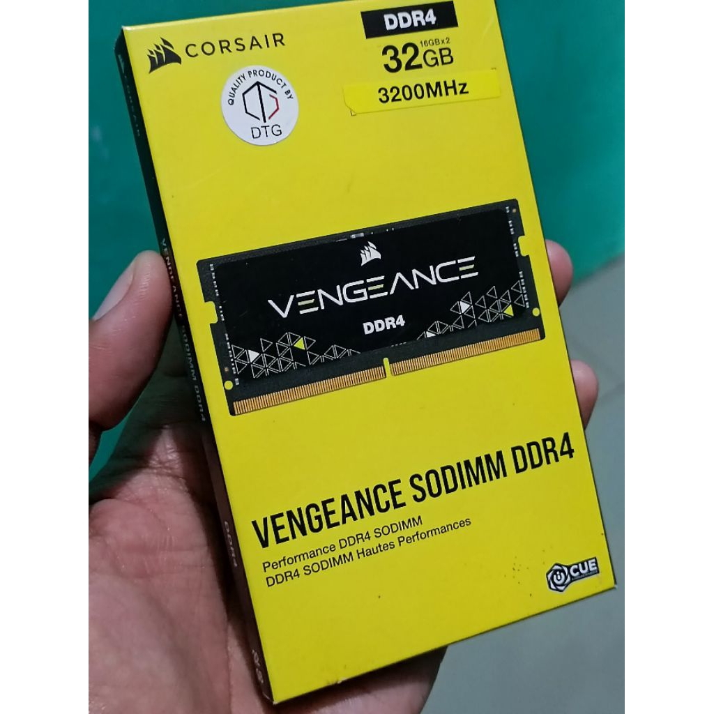 Ram Laptop Corsair sodimm 32gb (16gb x 2) pc3200