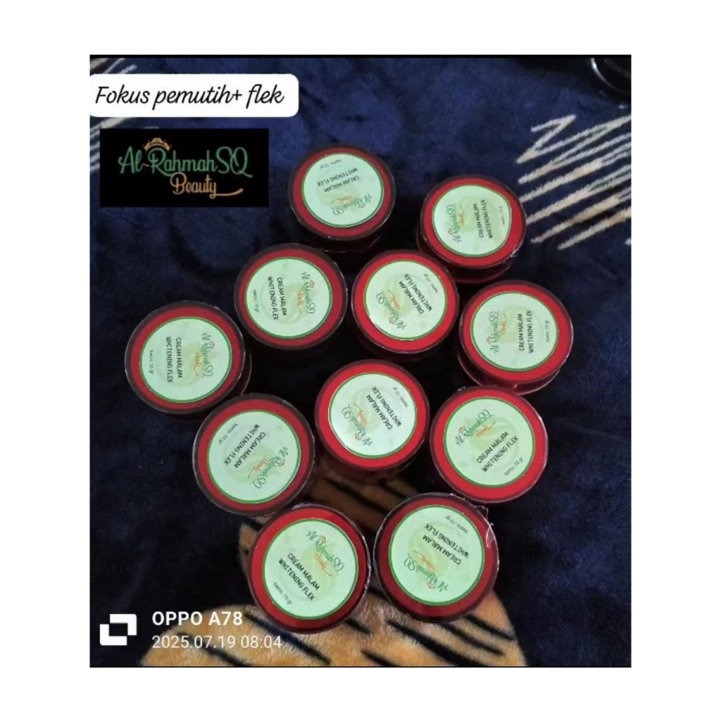 Krim Malam Whitening Flek