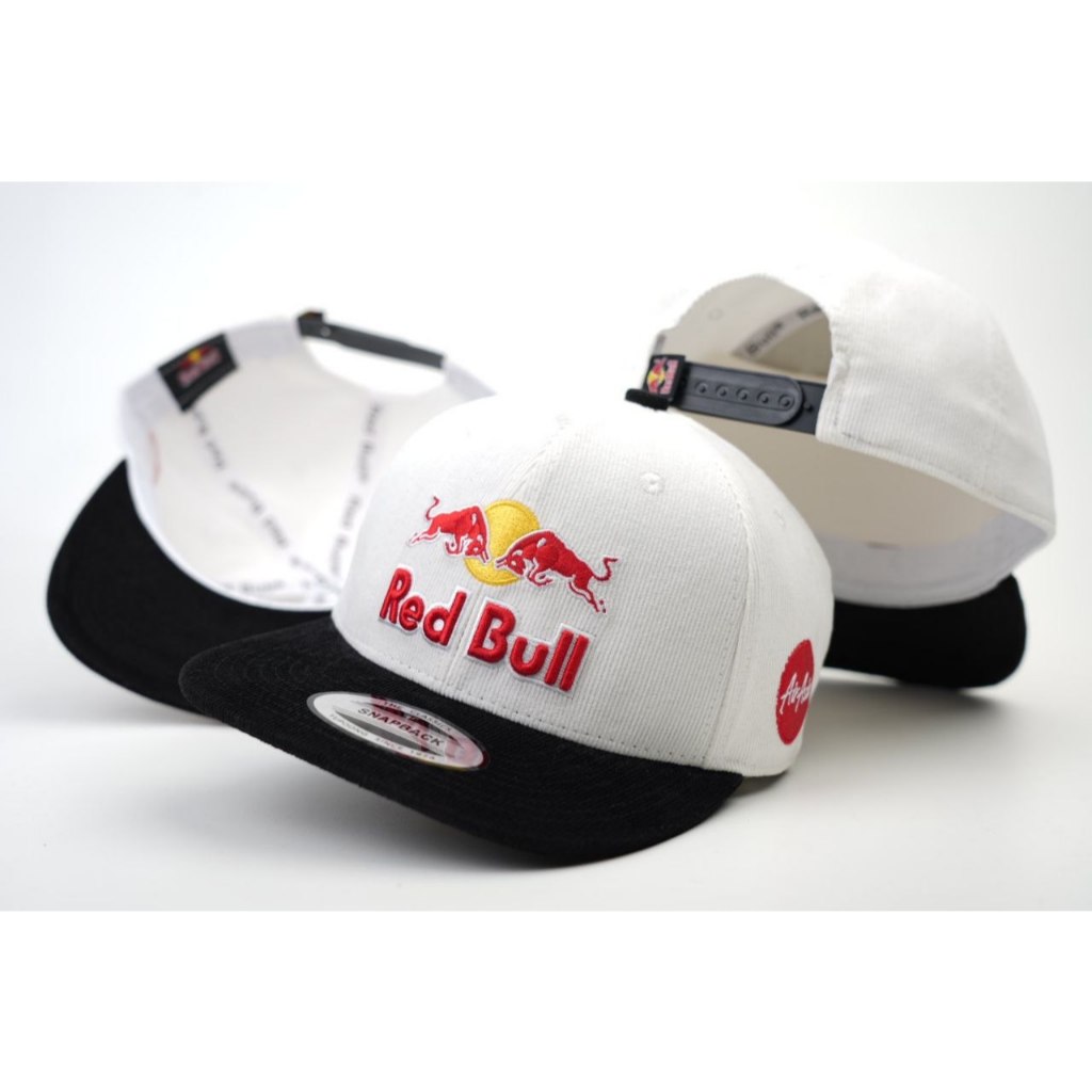 Sfq - Topi Snapback OriginalRedbull Red Bull Hat Baseball Cap Distro Surfing Fashion Hip Hop Pria
