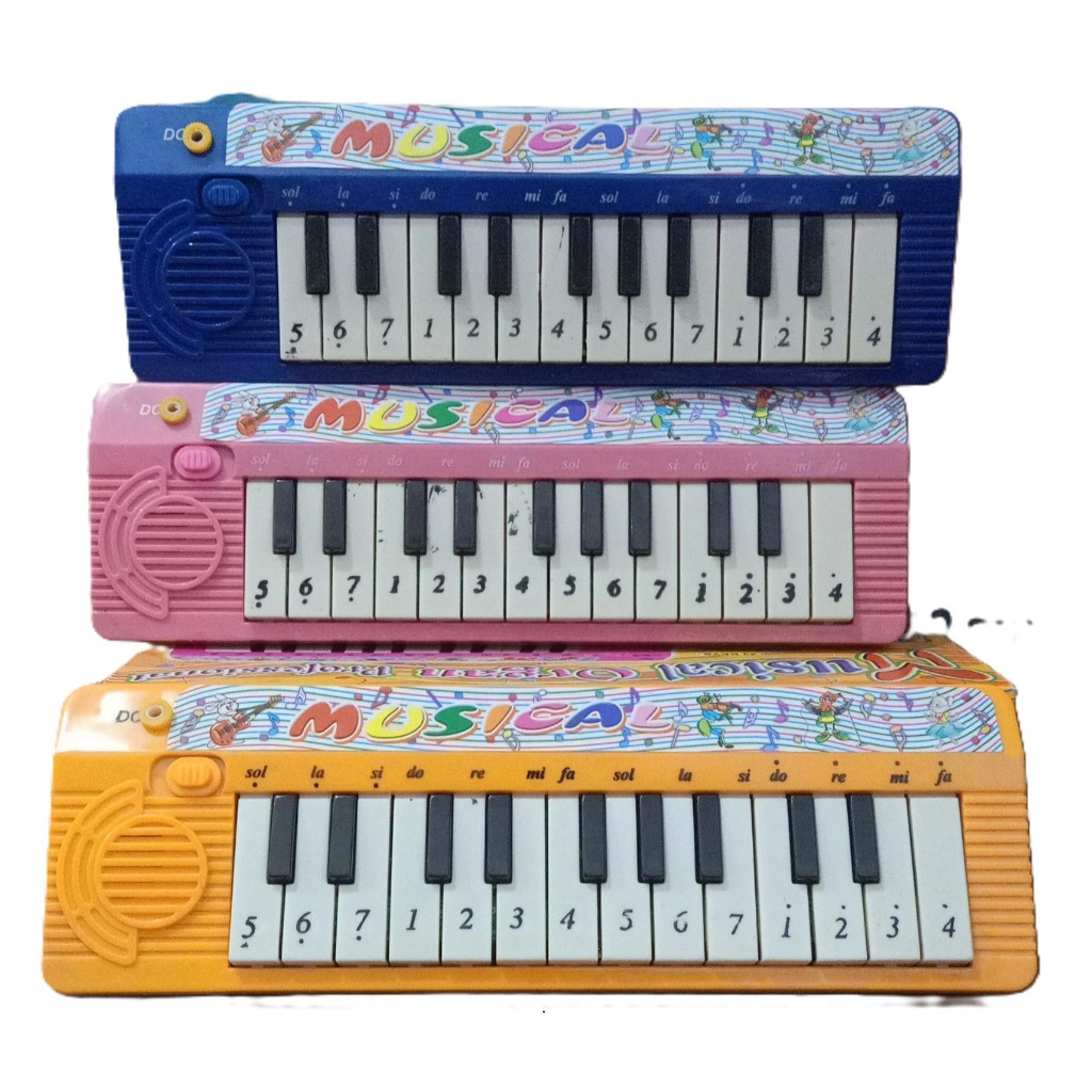 Mainan piano mini musik organ profesional mainan edukasi musik anak anak
