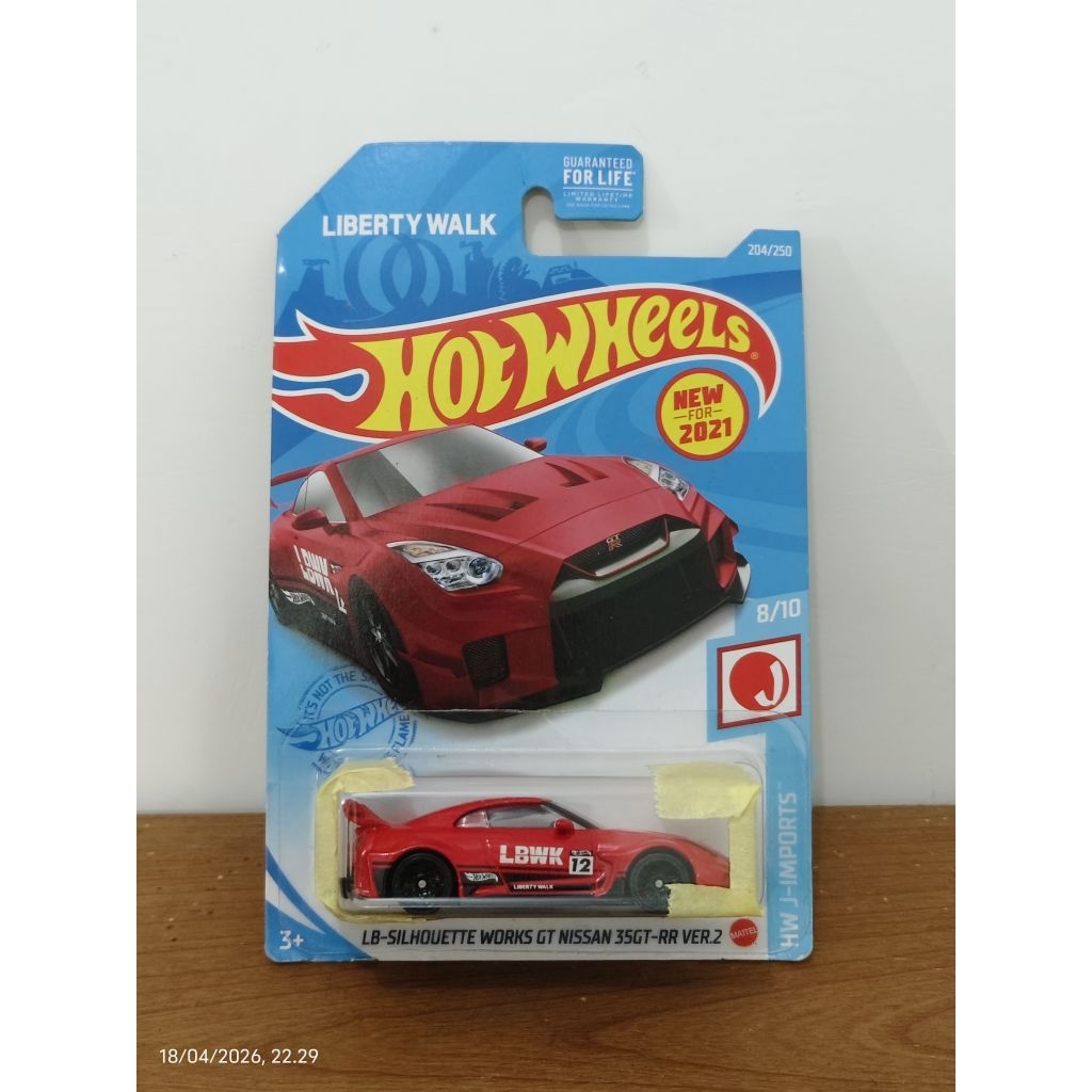 Hotwheels Nissan R35 LBWK