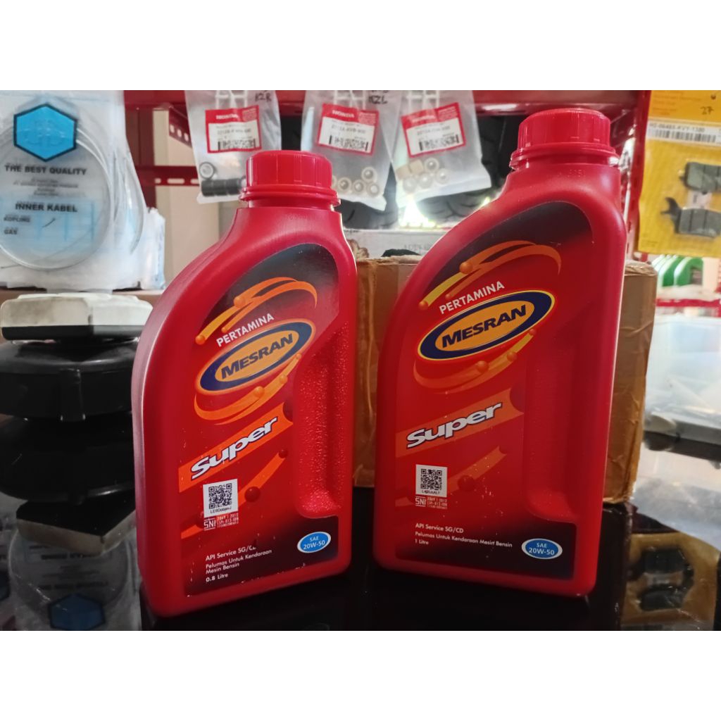 kirim instant oli mesran super untuk motor bebek dan sport