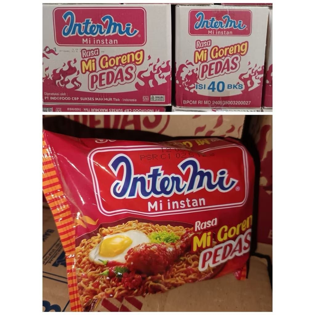 Murah ~ Intermie goreng 1dus isi 40 pcs