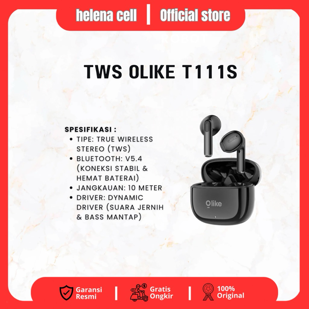 Olike T111S True Wireless Stereo Bluetooth Earbuds