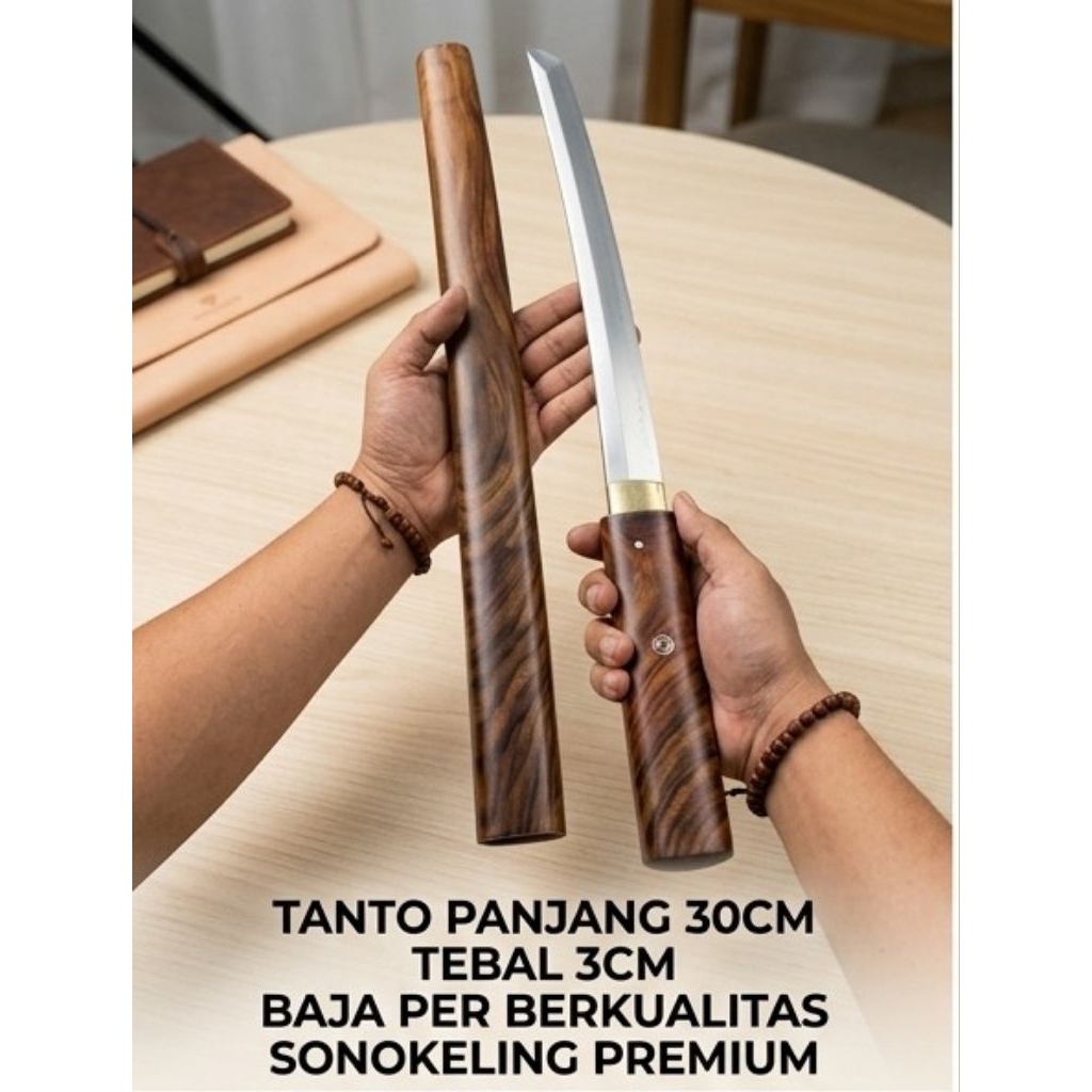 DP 02 Pisau Multifungsi Baja Per l G0l0k Tanto panjang 30cm