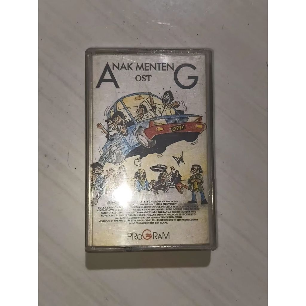 KASET LANGKA OST ANAK MENTENG-KASET PITA-PEMUTAR KASET-KASET TAPE-TAPE RECORDER