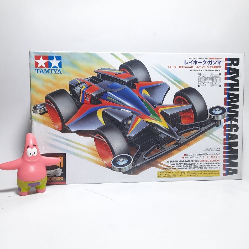 TAMIYA MINI 4WD RAYHAWK GAMMA BEARING ROLLER EDITION