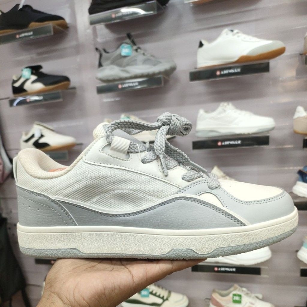 AIRWALK ERWIN XF250712H SEPATU KASUAL PRIA ORIGINAL _BROKEN WHITE GREY