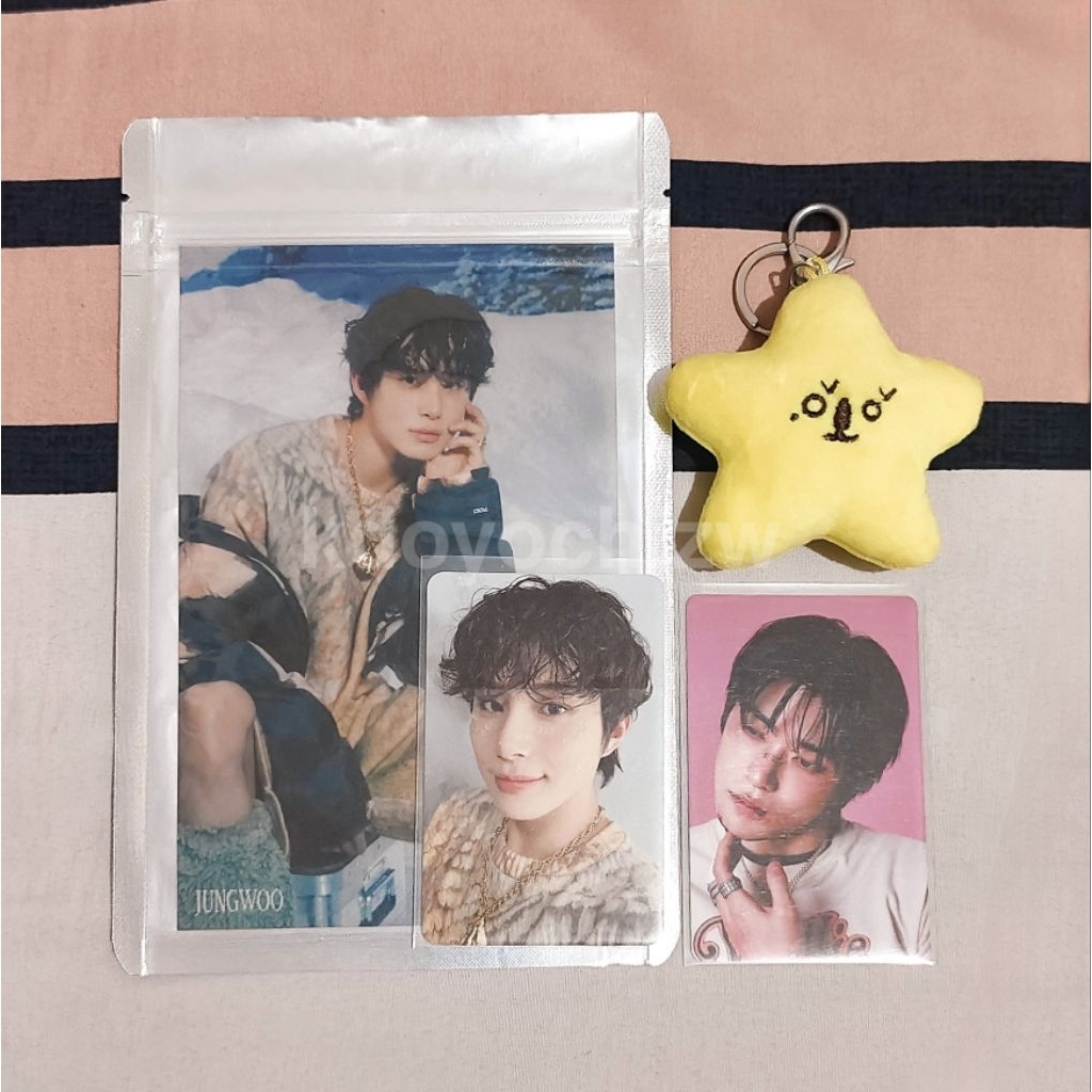 [READY] NCT 127 JUNGWOO YELLOW STARFISH BULGASARI NEO CITY THE UNITY DOLL KEYRING MD