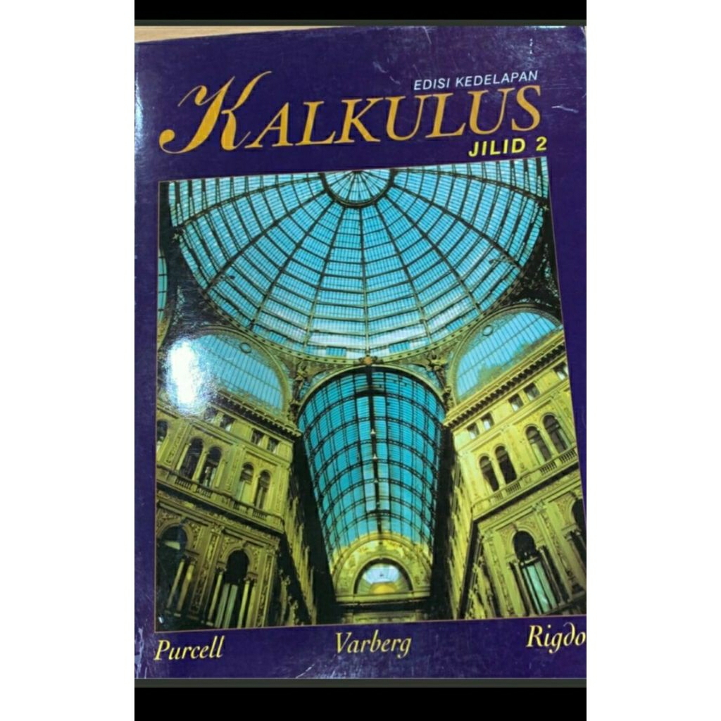 buku kalkulus jilid 1 edisi 8 purcell ori bekas