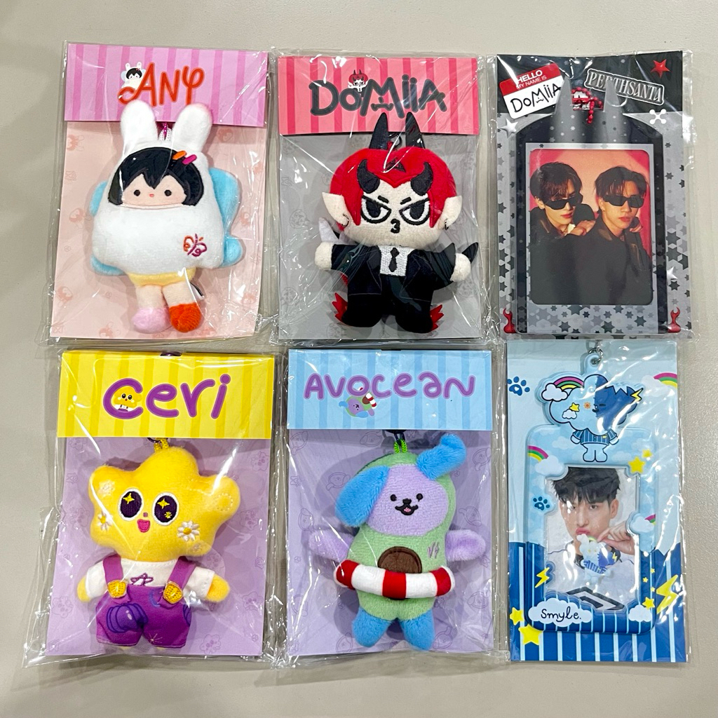 GMMTV KEYCHAIN TINY CERI GUINZLY MAGSAFE SATURNWORLD AVOCEAN JAIDEE TINY DOLL POLCASAN V1 V2 V3 MASC