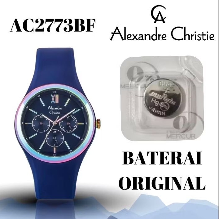 Baterai jam Alexandre christie original AC2773BF