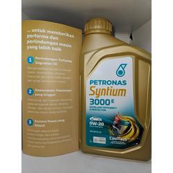 Oli Mobil PETRONAS Syntium 3000 E 0W-20 Full Synthetic 1L – Mesin Halus & Irit BBM