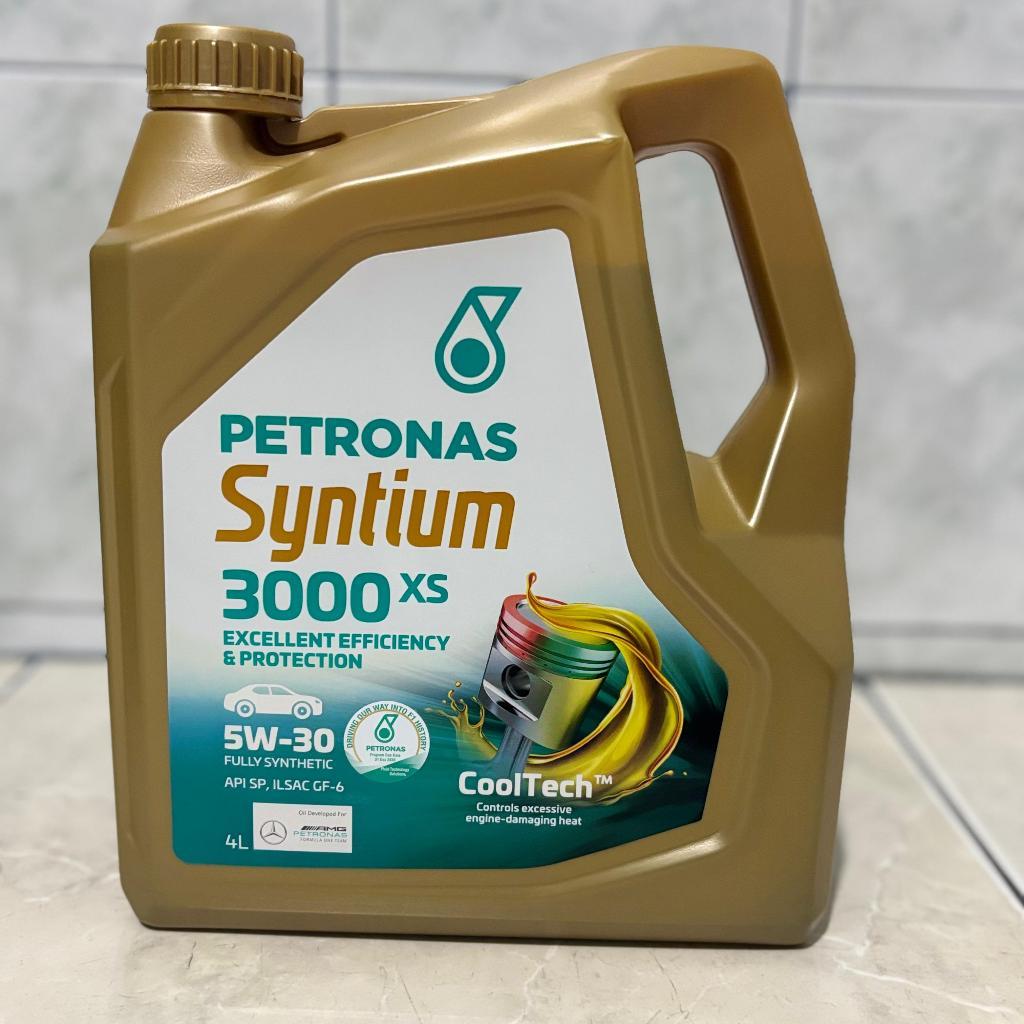 Oli Mobil PETRONAS Syntium 3000 XS 5W-30 Full Synthetic 4L – Mesin Halus & Irit BBM