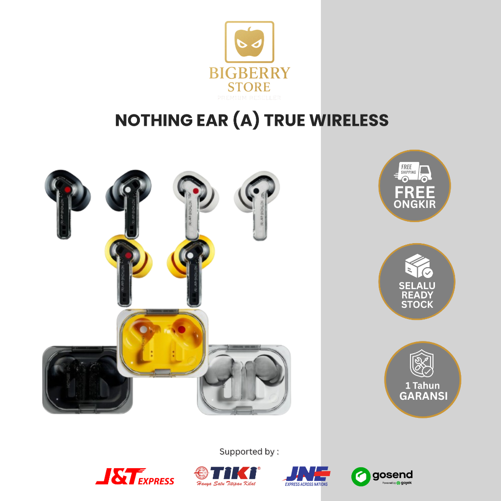Nothing ear A TWS Nothing Ear (a) true wireless earbuds original