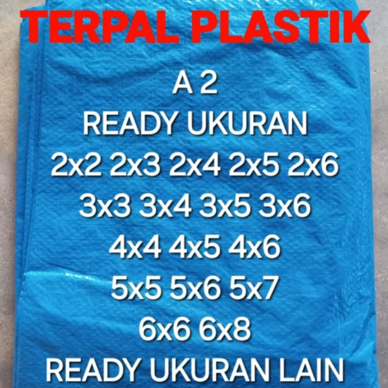 Terpal Tenda 3x10 4x10 5x10 A2 Terpal Jemur Padi Terpal Serbaguna