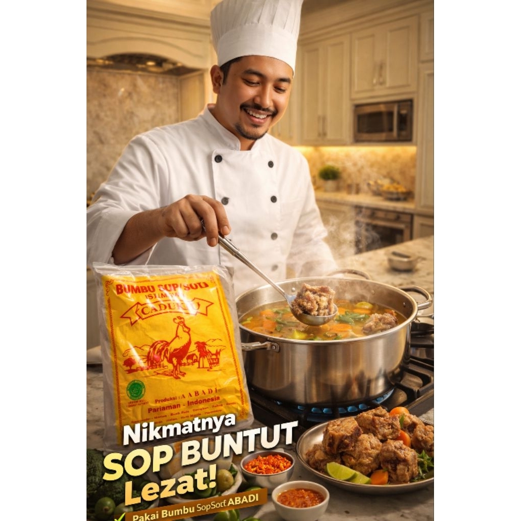 Bumbu Sup Sop Miso Cap Ayam Toko Abadi 1kg