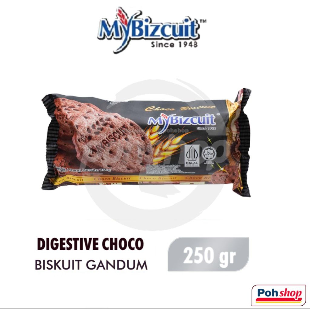 MyBizcuit Digestive Choco Biscuit 250gr