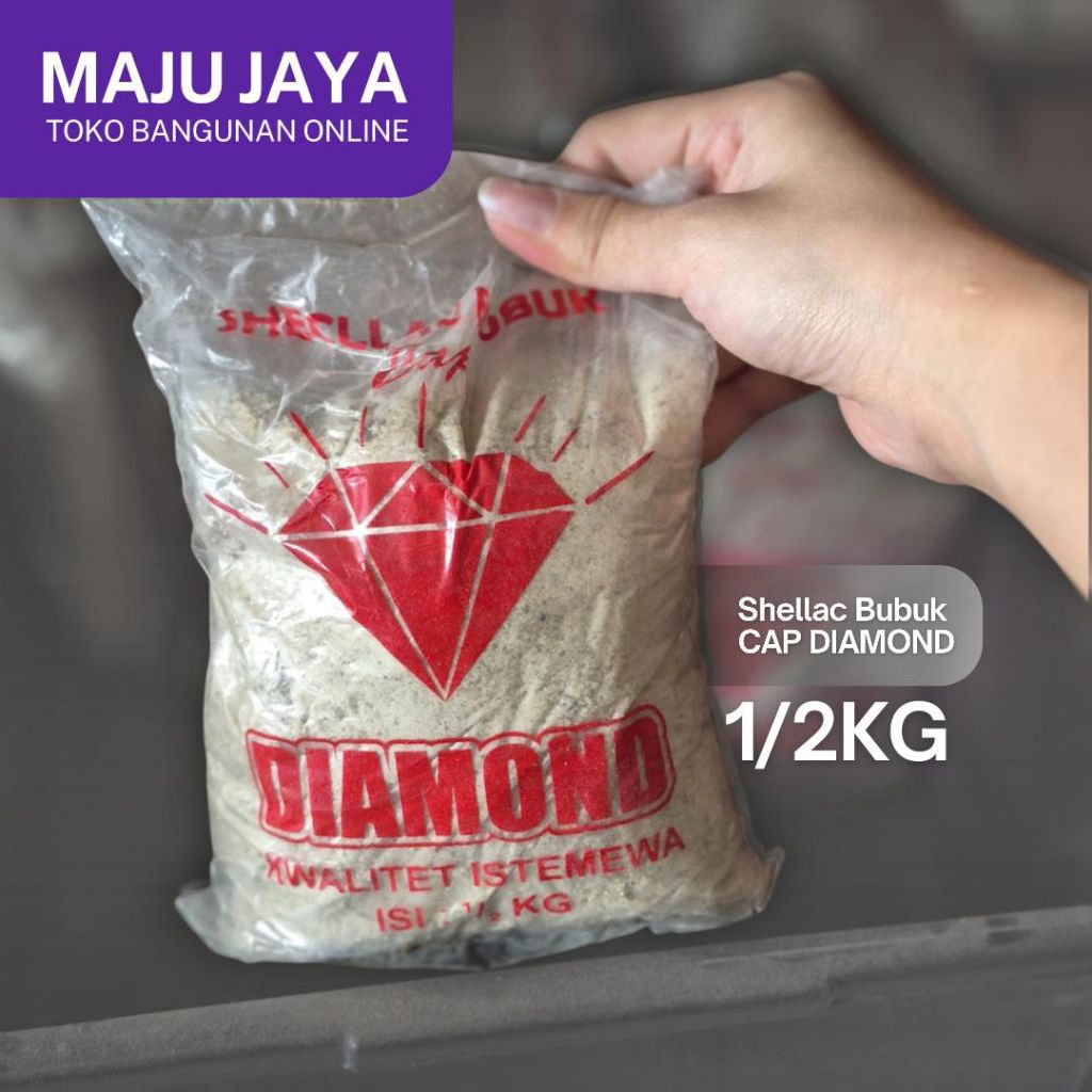 SERLAK BUBUK POLITUR PLITUR DIAMOND/ SERLLAC / SIRLAK / SIRLAK 500GR