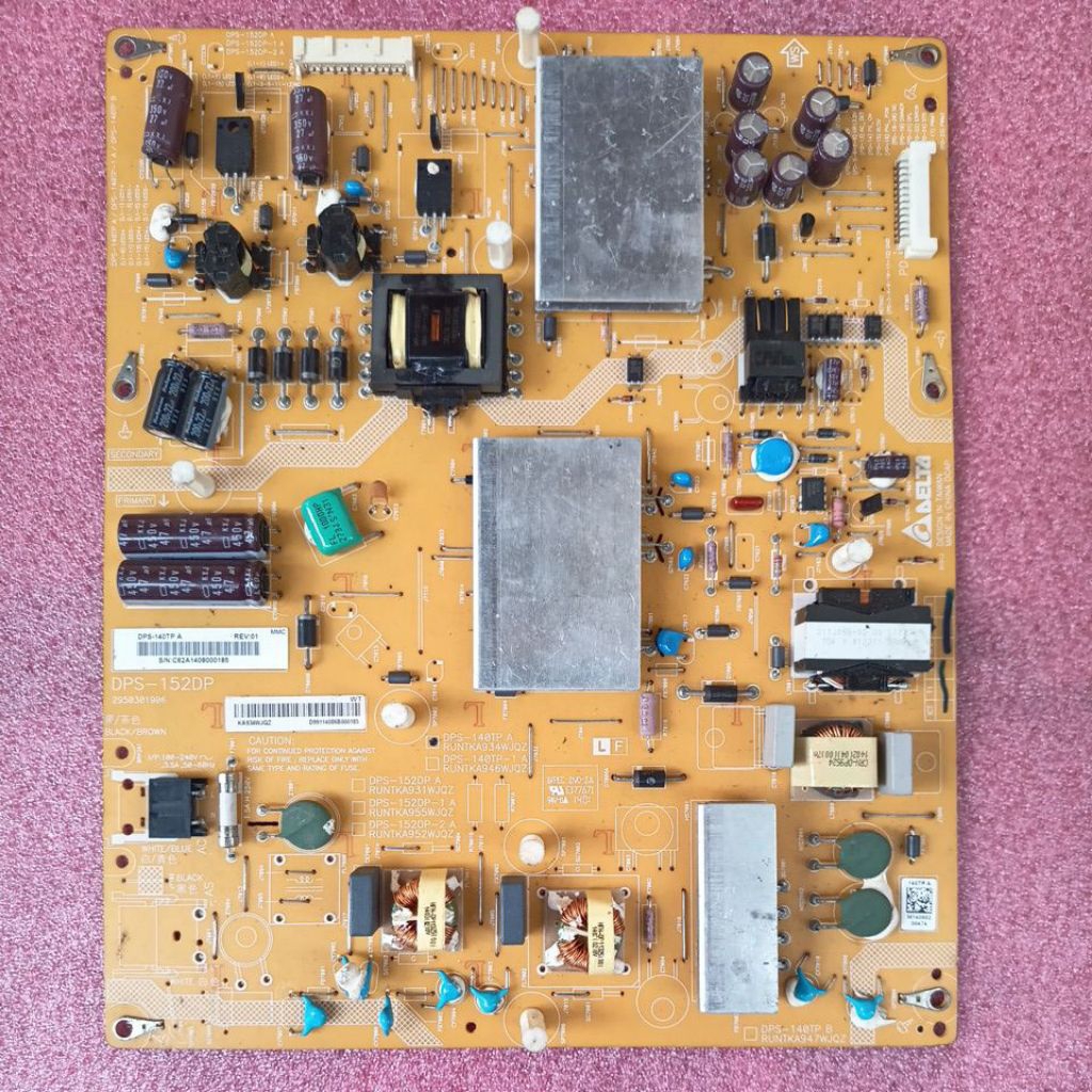 psu tv sharp 60 inchi lc-60le940x 60le940x RUNTKA934WJQZ