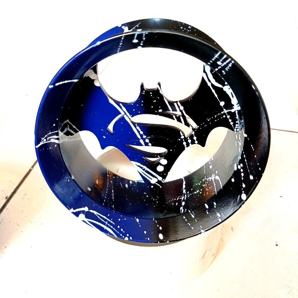 BLADU LAYANGAN SUPERMAN BIRU HITAM