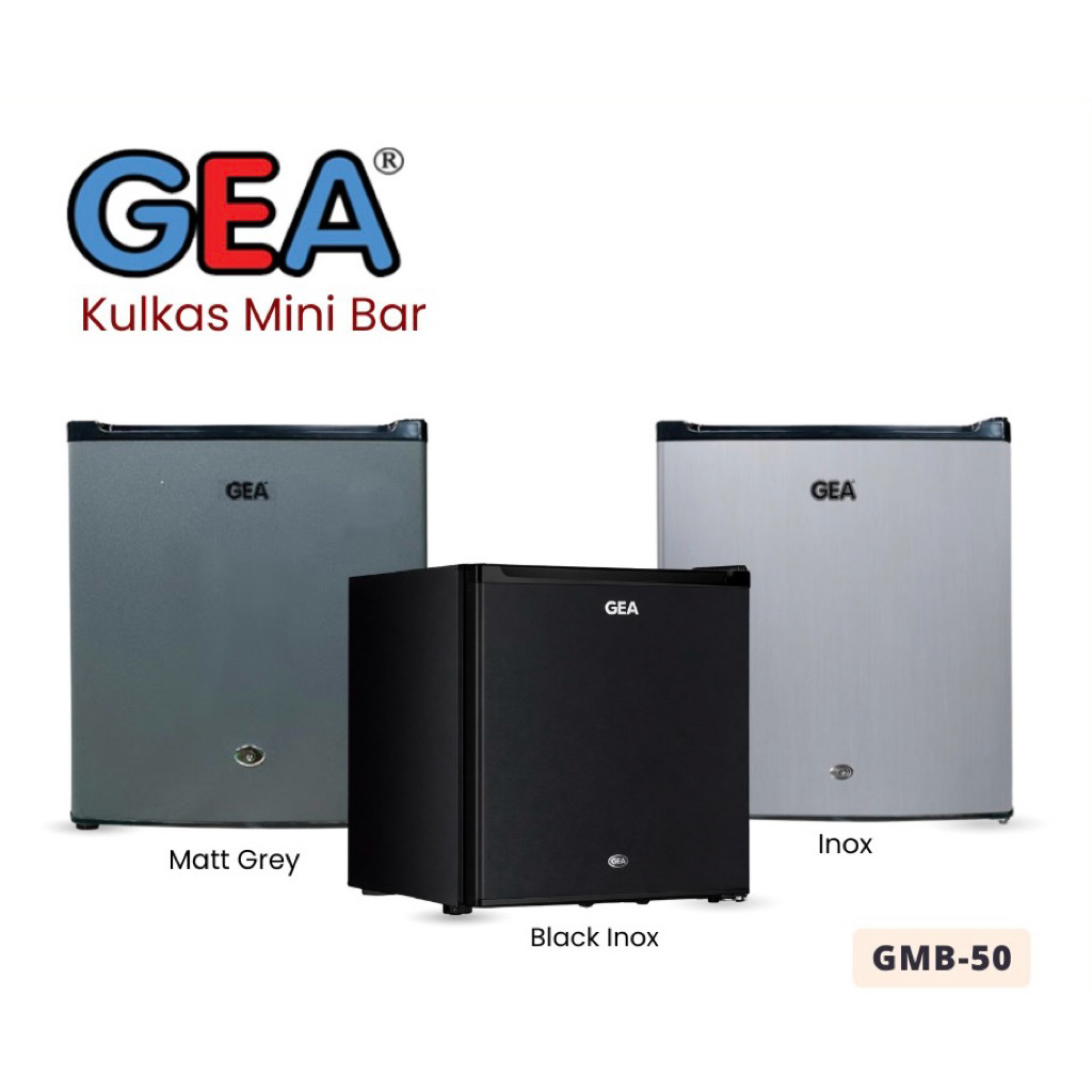 GEA - KULKAS 1 PINTU  GMB-50 I KULKAS 1 PINTU MINI BAR KAPASITAS 46 LITER