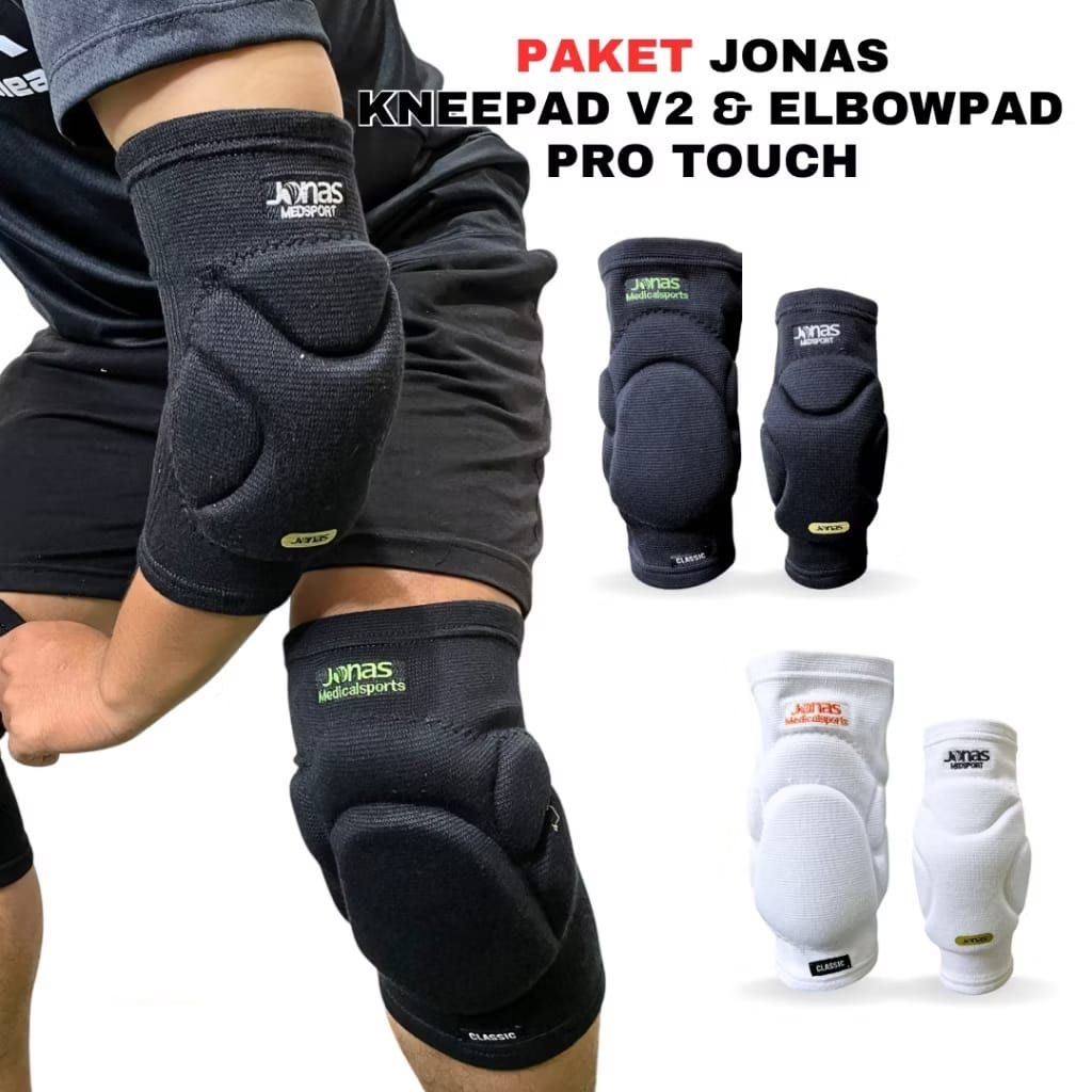 ELBOWPAD JONAS KNEEPAD JONAS PELINDUNG LUTUT KIPER KNEEPAD JONAS V2 PELINDUNG LUTUT KIPER BAHAN TEBA
