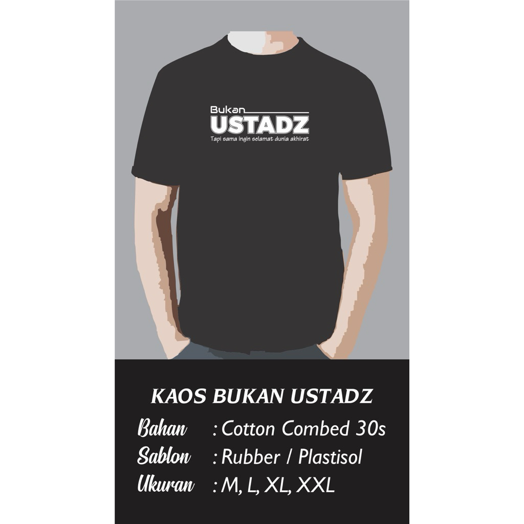 Kaos Dakwah Custom Size 3XL