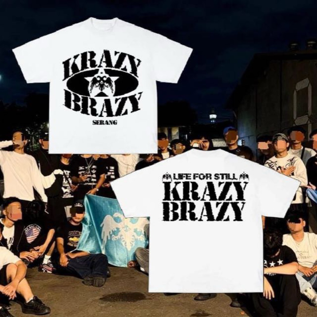 kaos krazy brazy serang vol 1