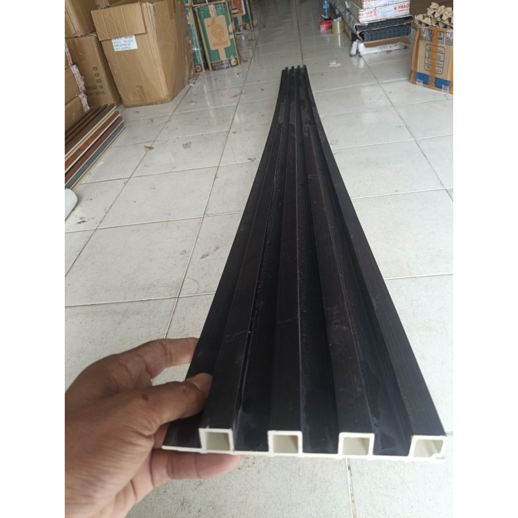 PAKET 10 KEPING WPC Wall Panel / WPC wall Panel  WPC Wood Panel / Wpc wall panel outdoor indoor / Wp
