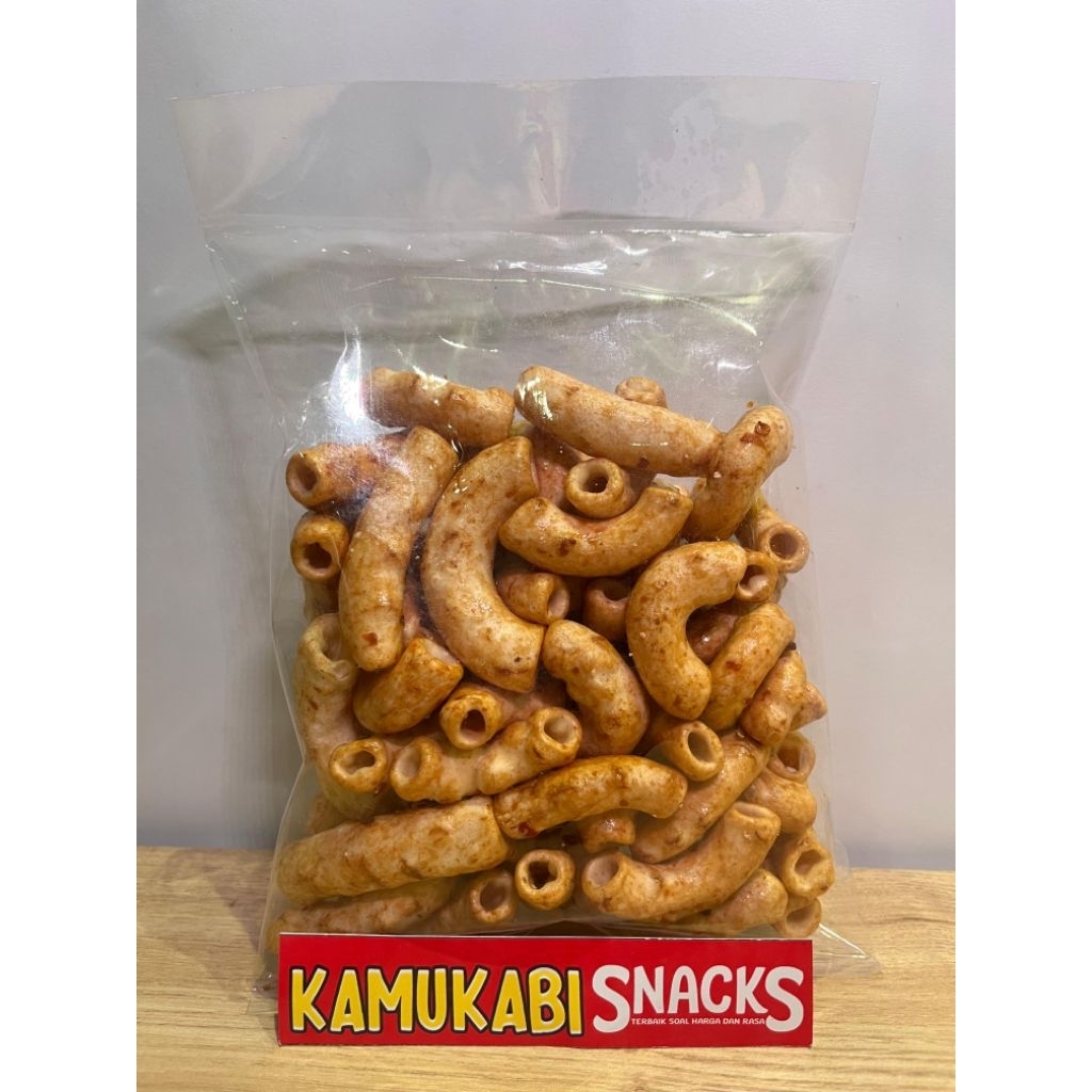 Makaroni Besar Lada Hitam - Cemilan - Kue Kering - Snack
