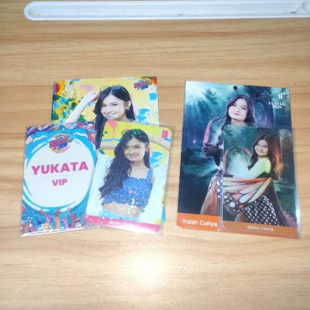 Photocard Benefit Yukata & Rocket Indah JKT48 100% Official