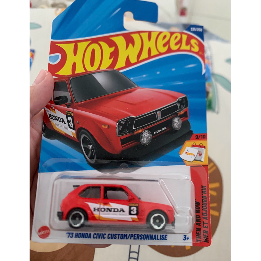 hot wheels ‘73 honda civic custom