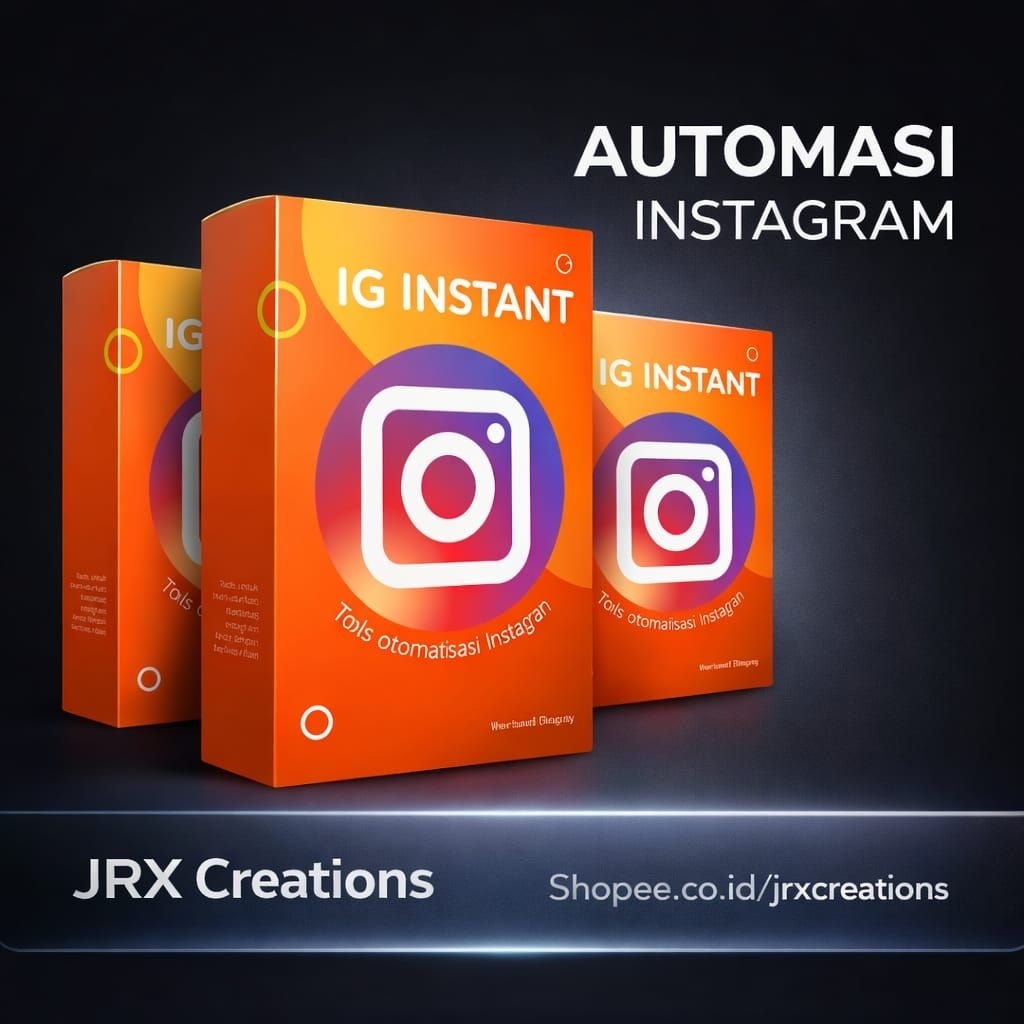 SOFTWARE AUTOMASI INSTAGRAM ROBOTIC IG INSTANT ADD FRIENDS DIGITAL MARKETING ONLINE PELUANG USAHA TO